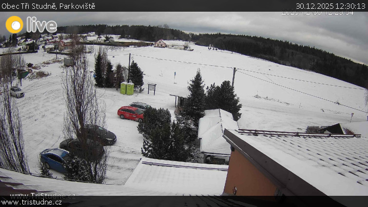 Obec Tři Studně - Parkoviště - 30.12.2025 v 12:30