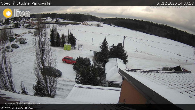 Obec Tři Studně - Parkoviště - 30.12.2025 v 14:00