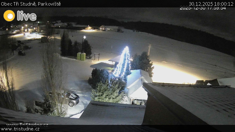 Obec Tři Studně - Parkoviště - 30.12.2025 v 18:00