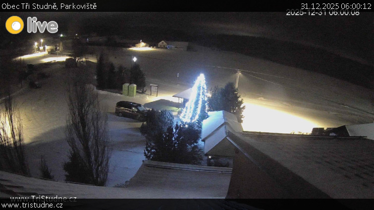 Obec Tři Studně - Parkoviště - 31.12.2025 v 06:00