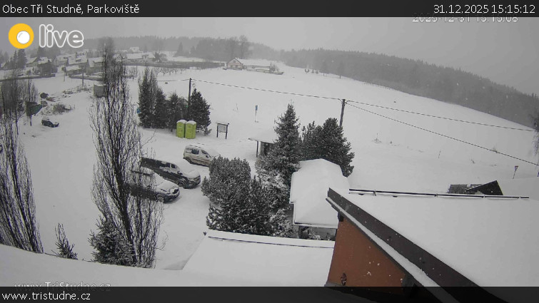 Obec Tři Studně - Parkoviště - 31.12.2025 v 15:15