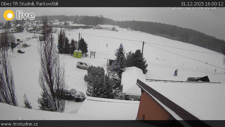 Obec Tři Studně - Parkoviště - 31.12.2025 v 16:00