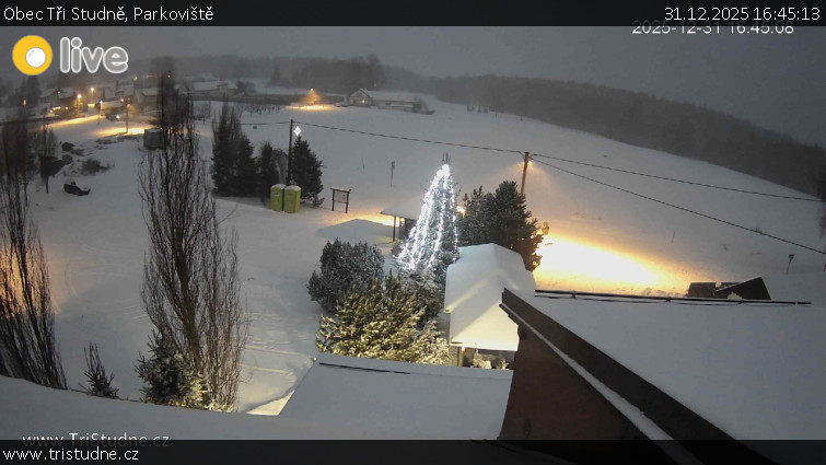 Obec Tři Studně - Parkoviště - 31.12.2025 v 16:45