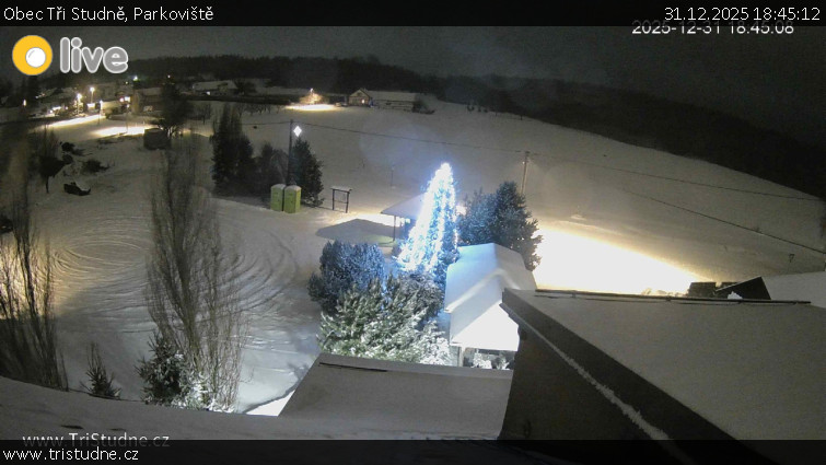 Obec Tři Studně - Parkoviště - 31.12.2025 v 18:45