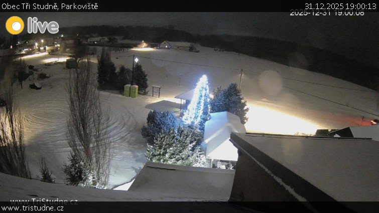 Obec Tři Studně - Parkoviště - 31.12.2025 v 19:00