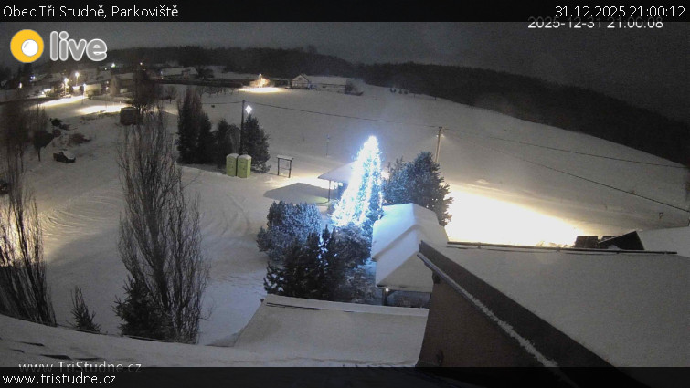 Obec Tři Studně - Parkoviště - 31.12.2025 v 21:00