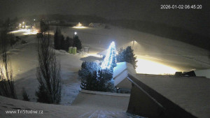 Obec Tři Studně - Parkoviště - 2.1.2026 v 06:45