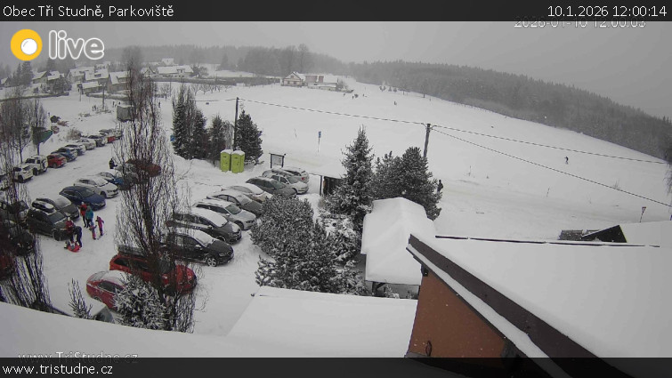 Obec Tři Studně - Parkoviště - 10.1.2026 v 12:00