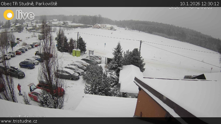Obec Tři Studně - Parkoviště - 10.1.2026 v 12:30