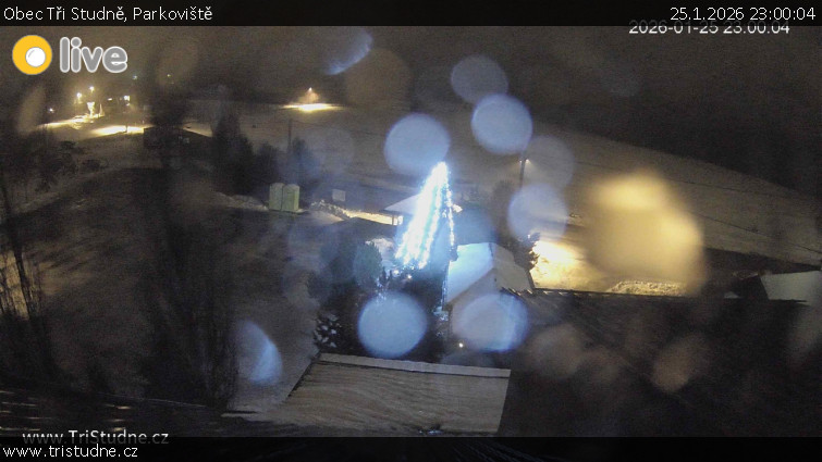 Obec Tři Studně - Parkoviště - 25.1.2026 v 23:00