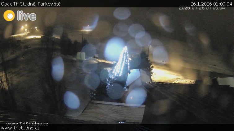 Obec Tři Studně - Parkoviště - 26.1.2026 v 01:00