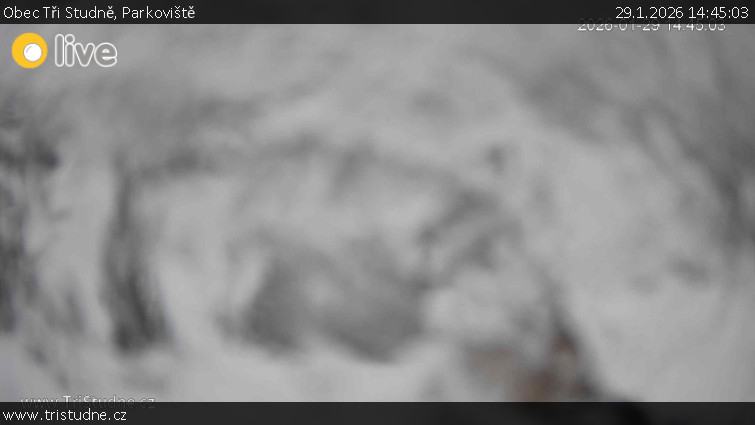 Obec Tři Studně - Parkoviště - 29.1.2026 v 14:45