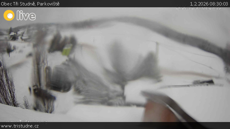 Obec Tři Studně - Parkoviště - 1.2.2026 v 08:30