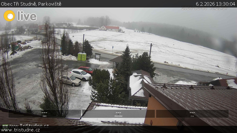 Obec Tři Studně - Parkoviště - 6.2.2026 v 13:30