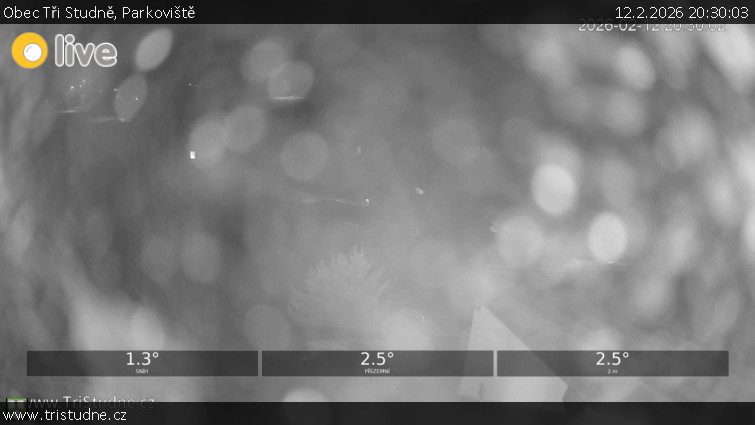 Obec Tři Studně - Parkoviště - 12.2.2026 v 20:30