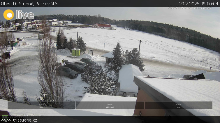 Obec Tři Studně - Parkoviště - 20.2.2026 v 09:00