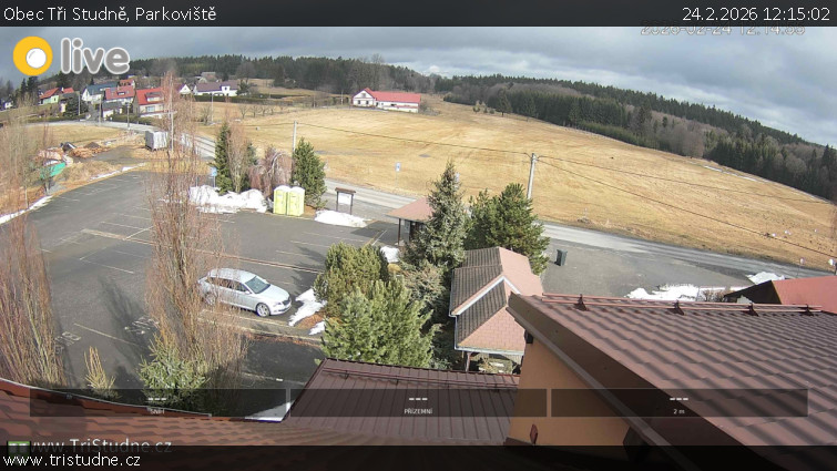 Obec Tři Studně - Parkoviště - 24.2.2026 v 12:15