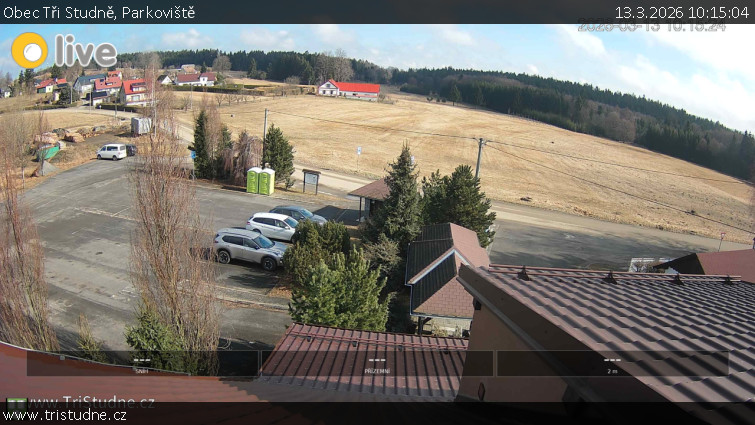Obec Tři Studně - Parkoviště - 13.3.2026 v 10:15