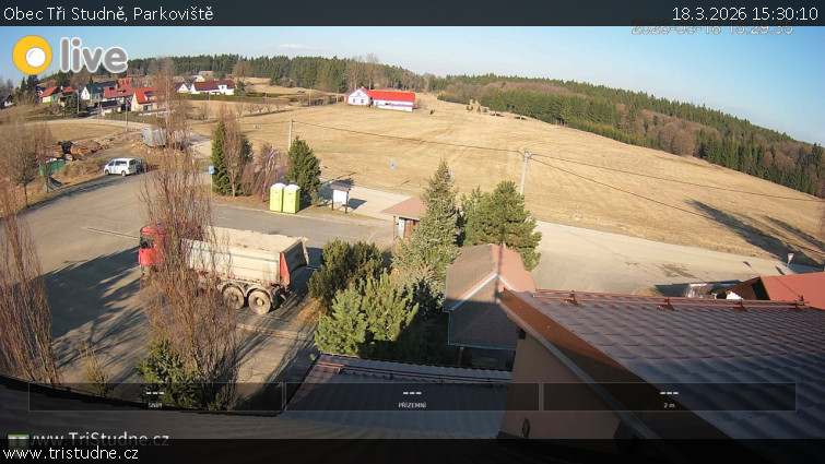 Obec Tři Studně - Parkoviště - 18.3.2026 v 15:30