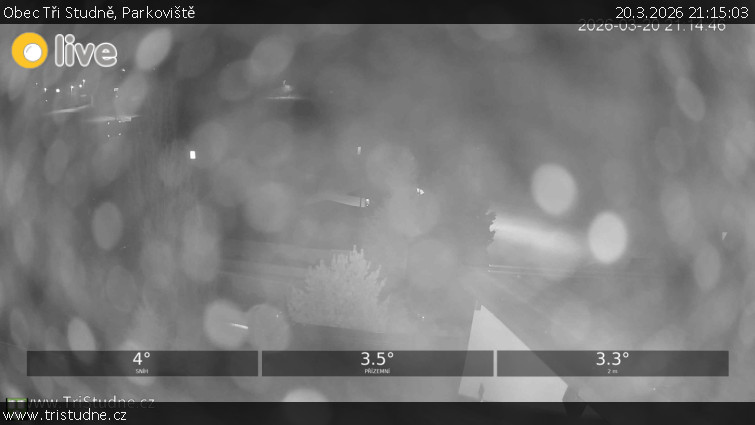 Obec Tři Studně - Parkoviště - 20.3.2026 v 21:15