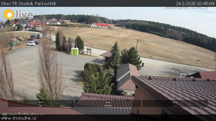 Obec Tři Studně - Parkoviště - 24.3.2026 v 10:45