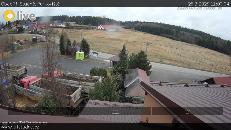 Obec Tři Studně - Parkoviště - 26.3.2026 v 11:00