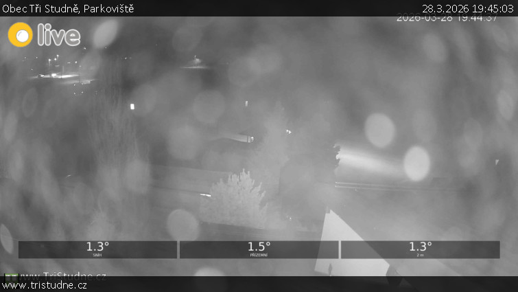 Obec Tři Studně - Parkoviště - 28.3.2026 v 19:45