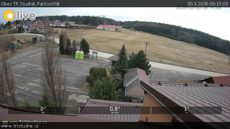 Obec Tři Studně - Parkoviště - 30.3.2026 v 09:15
