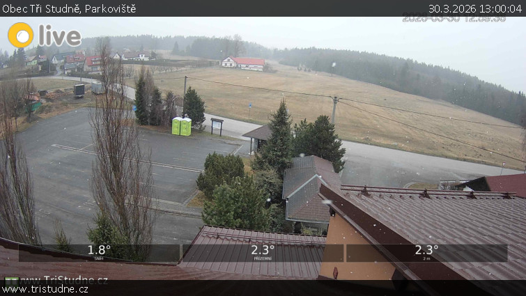 Obec Tři Studně - Parkoviště - 30.3.2026 v 13:00