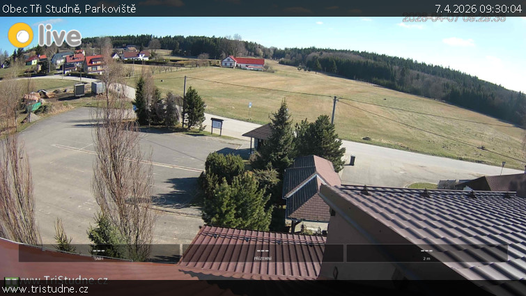 Obec Tři Studně - Parkoviště - 7.4.2026 v 09:30