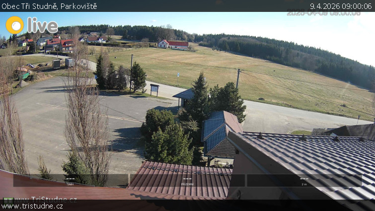 Obec Tři Studně - Parkoviště - 9.4.2026 v 09:00