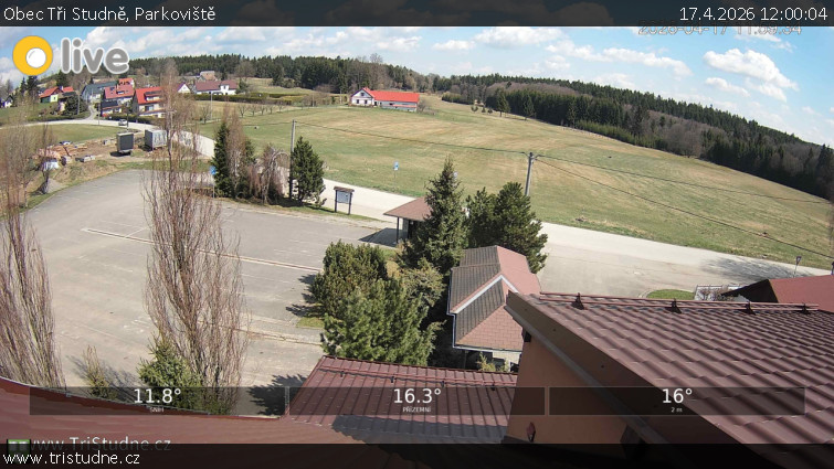 Obec Tři Studně - Parkoviště - 17.4.2026 v 12:00