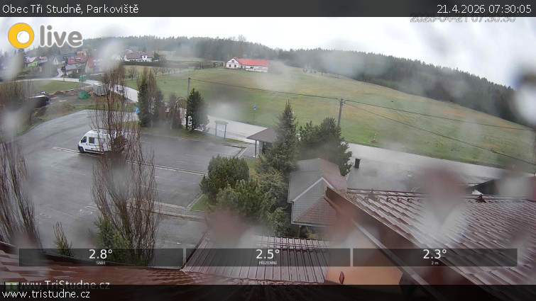 Obec Tři Studně - Parkoviště - 21.4.2026 v 07:30