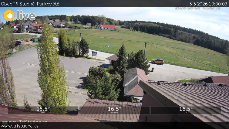 Obec Tři Studně - Parkoviště - 5.5.2026 v 10:30