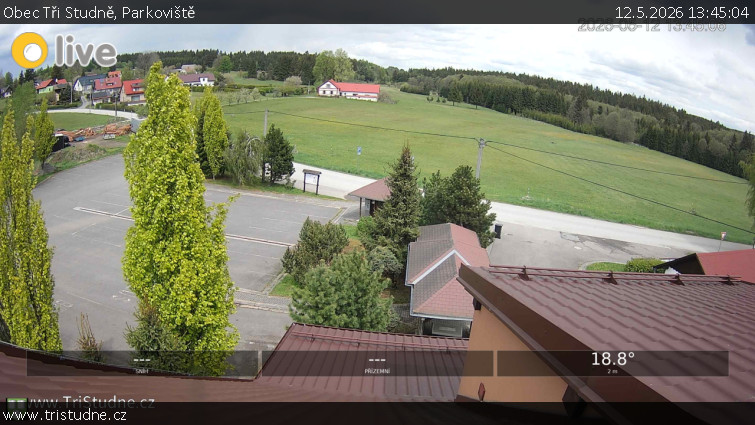 Obec Tři Studně - Parkoviště - 12.5.2026 v 13:45