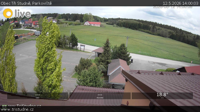 Obec Tři Studně - Parkoviště - 12.5.2026 v 14:00