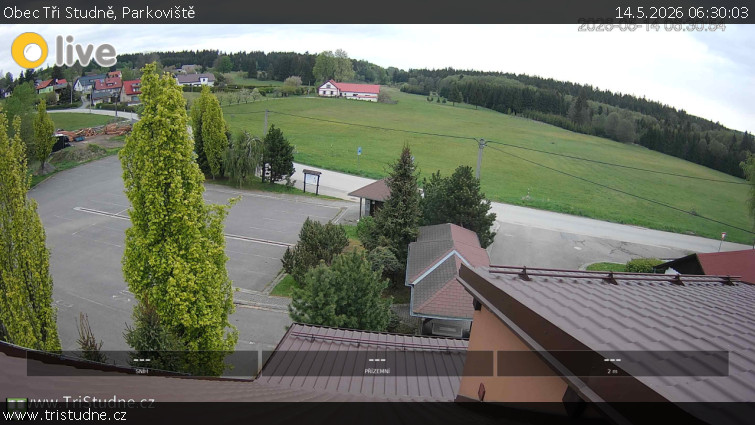 Obec Tři Studně - Parkoviště - 14.5.2026 v 06:30