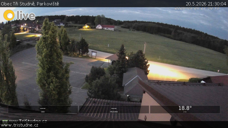 Obec Tři Studně - Parkoviště - 20.5.2026 v 21:30