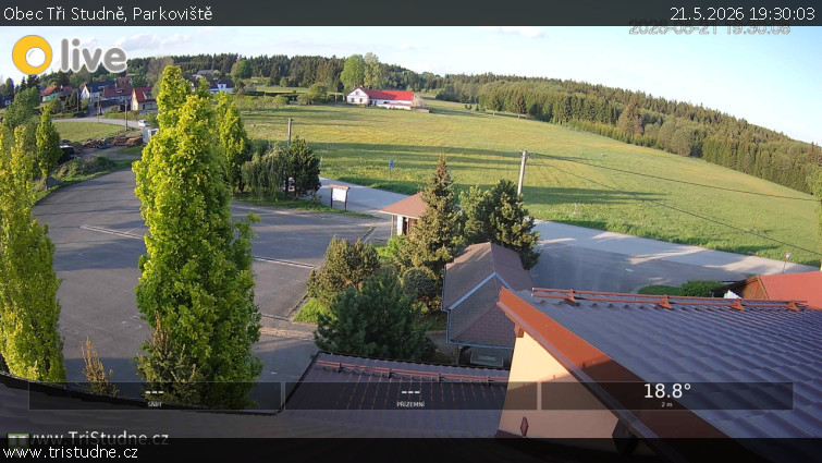 Obec Tři Studně - Parkoviště - 21.5.2026 v 19:30