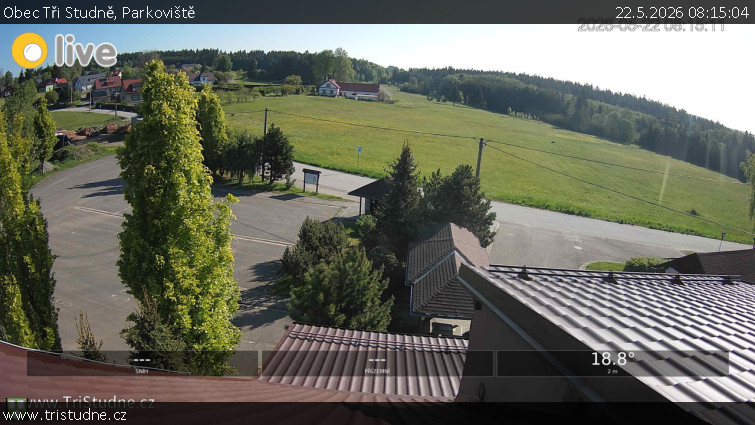 Obec Tři Studně - Parkoviště - 22.5.2026 v 08:15