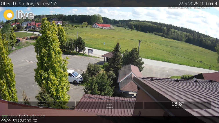Obec Tři Studně - Parkoviště - 22.5.2026 v 10:00