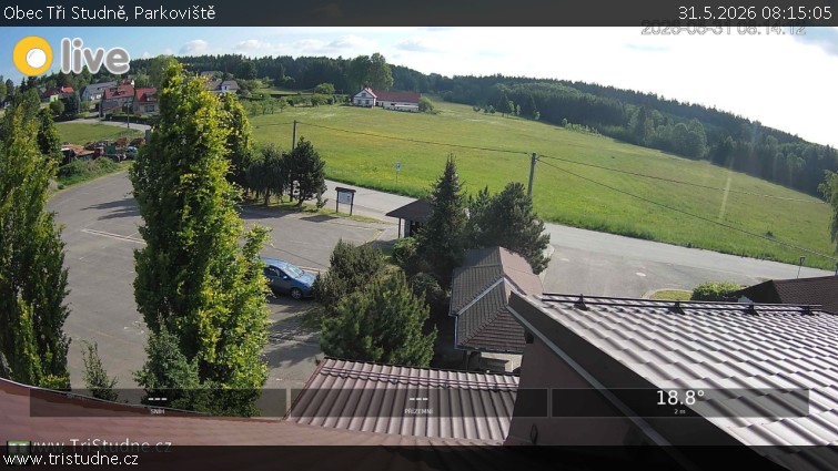 Obec Tři Studně - Parkoviště - 31.5.2026 v 08:15