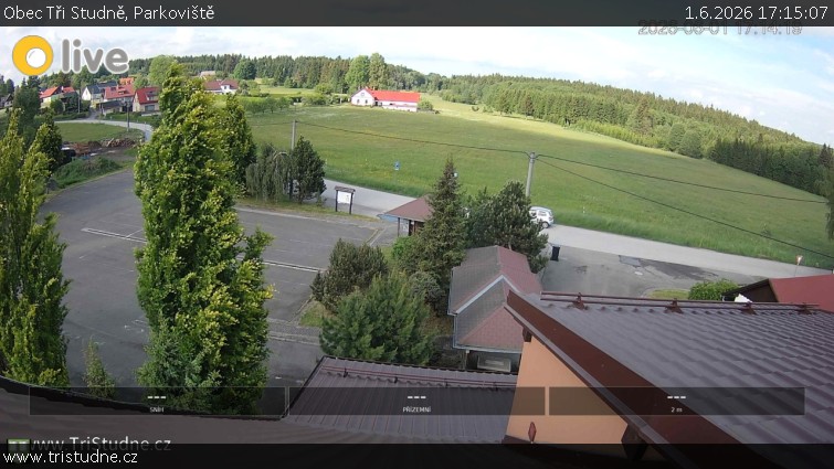 Obec Tři Studně - Parkoviště - 1.6.2026 v 17:15