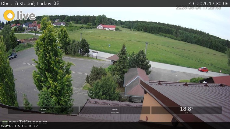Obec Tři Studně - Parkoviště - 4.6.2026 v 17:30