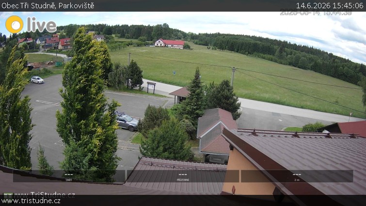 Obec Tři Studně - Parkoviště - 14.6.2026 v 15:45