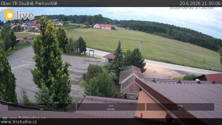 Obec Tři Studně - Parkoviště - 20.6.2026 v 21:30