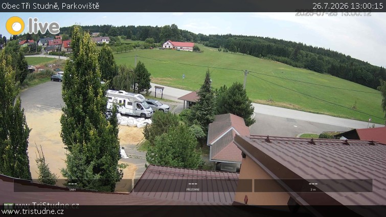 Obec Tři Studně - Parkoviště - 26.7.2026 v 13:00