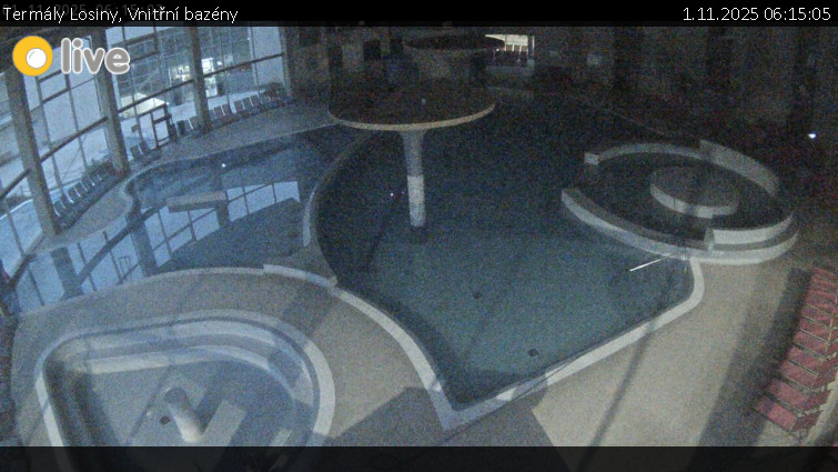 Termály Losiny - Vnitřní bazény - 1.11.2025 v 06:15 Termály Losiny - Vnitřní bazény - 1.11.2025 v 06:15