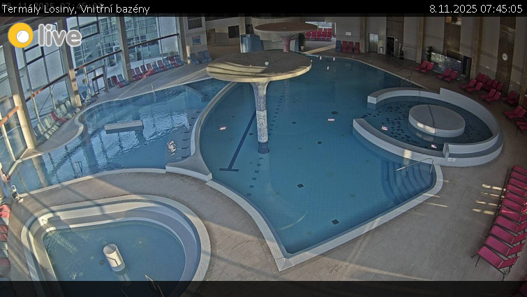 Termály Losiny - Vnitřní bazény - 8.11.2025 v 07:45