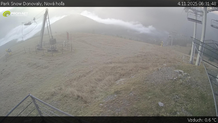 Park Snow Donovaly - Nová hoľa - 4.11.2025 v 06:31